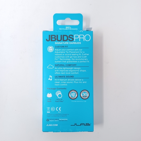JBUDSPRO Signature Earbuds with Universal Mic - Picture 2 of 6